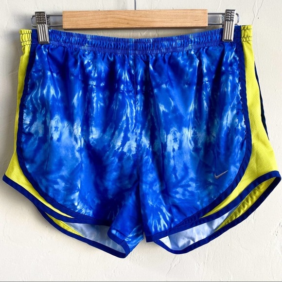 Nike Pants - Nike Blue Water Tie-Dye Print Dri-Fit Shorts